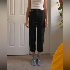Levi’s ballon leg black denim jeans